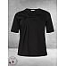 KAFFE CURVE T-shirt Celoisa Zwart